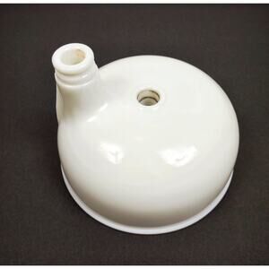 Sunbeam Milk Glass Mixmaster Juicer Replacement Bowl Straight Spout #15 99CN